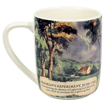 Alternate Image 2 for Benjamin Franklin Electrici-tea Mug