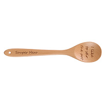 Alternate Image 1 for Personalized Wooden Spoon - 'Your Name's' Kitchen