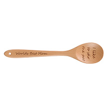 Alternate Image 4 for Personalized Wooden Spoon - 'Your Name's' Kitchen